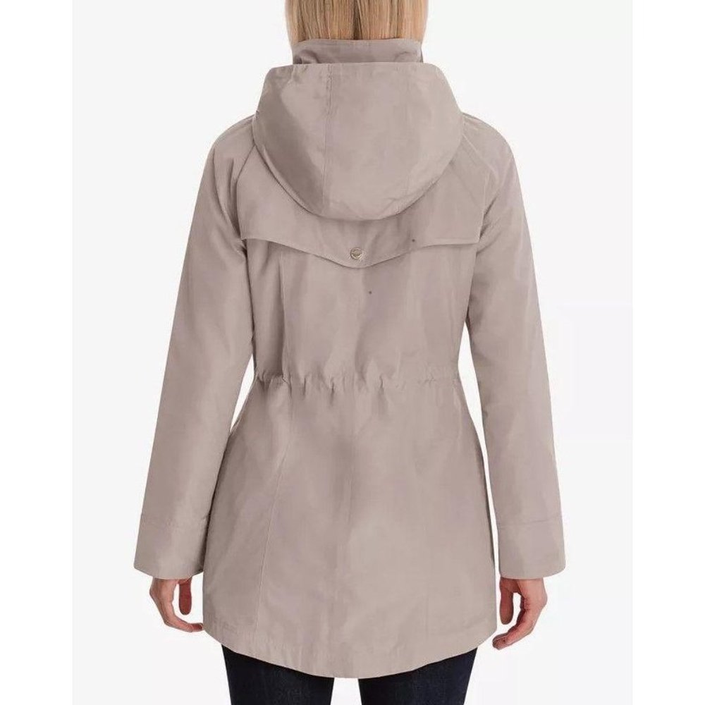 MICHAEL Michael Kors Missy Drawstring Waist Hooded - Picture 2 of 7